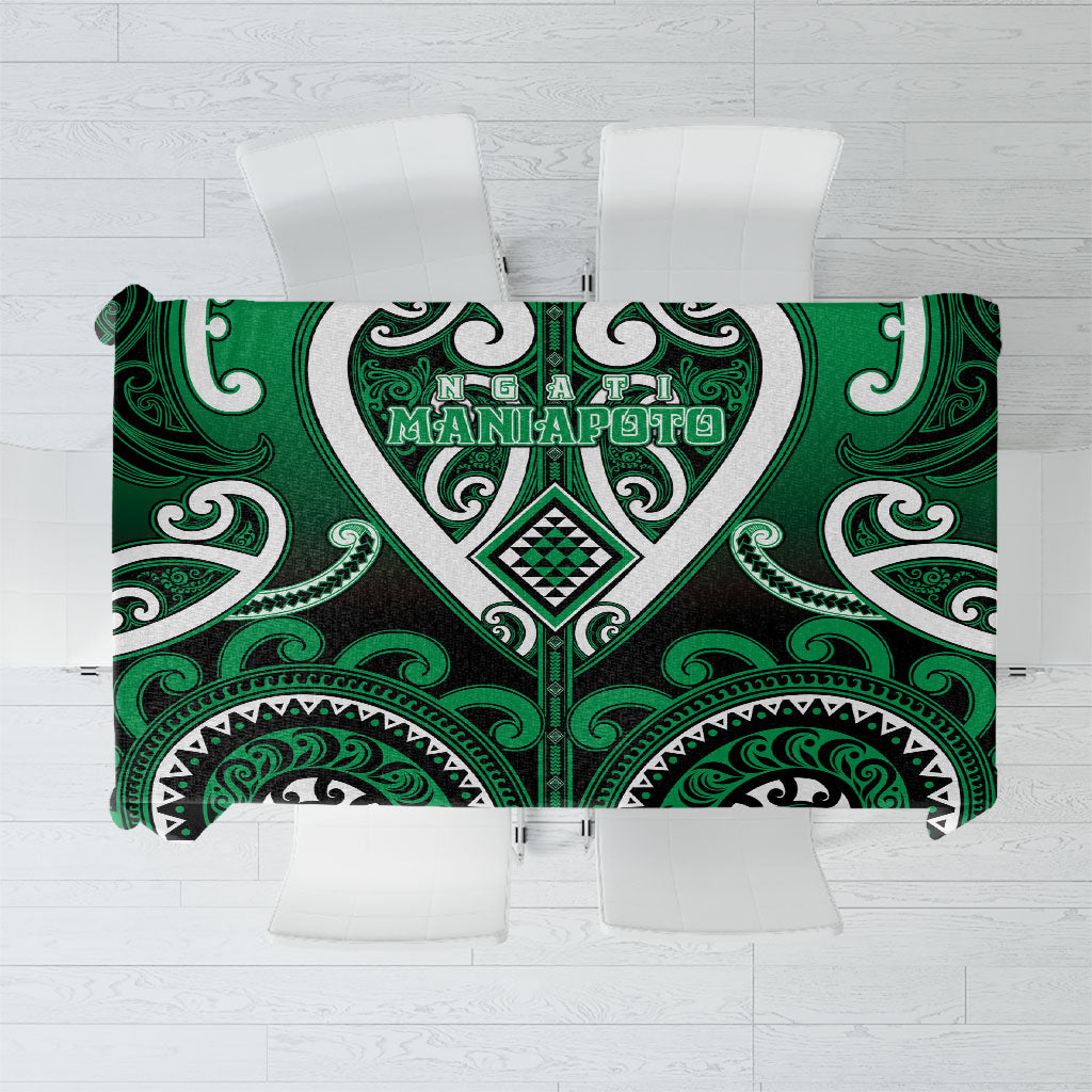 Aotearoa Ngati Maniapoto Tablecloth Maori Tribal Pattern