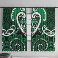 Aotearoa Ngati Maniapoto Window Curtain Maori Tribal Pattern