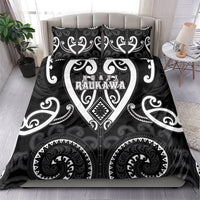 Aotearoa Ngati Raukawa Bedding Set Maori Tribal Pattern