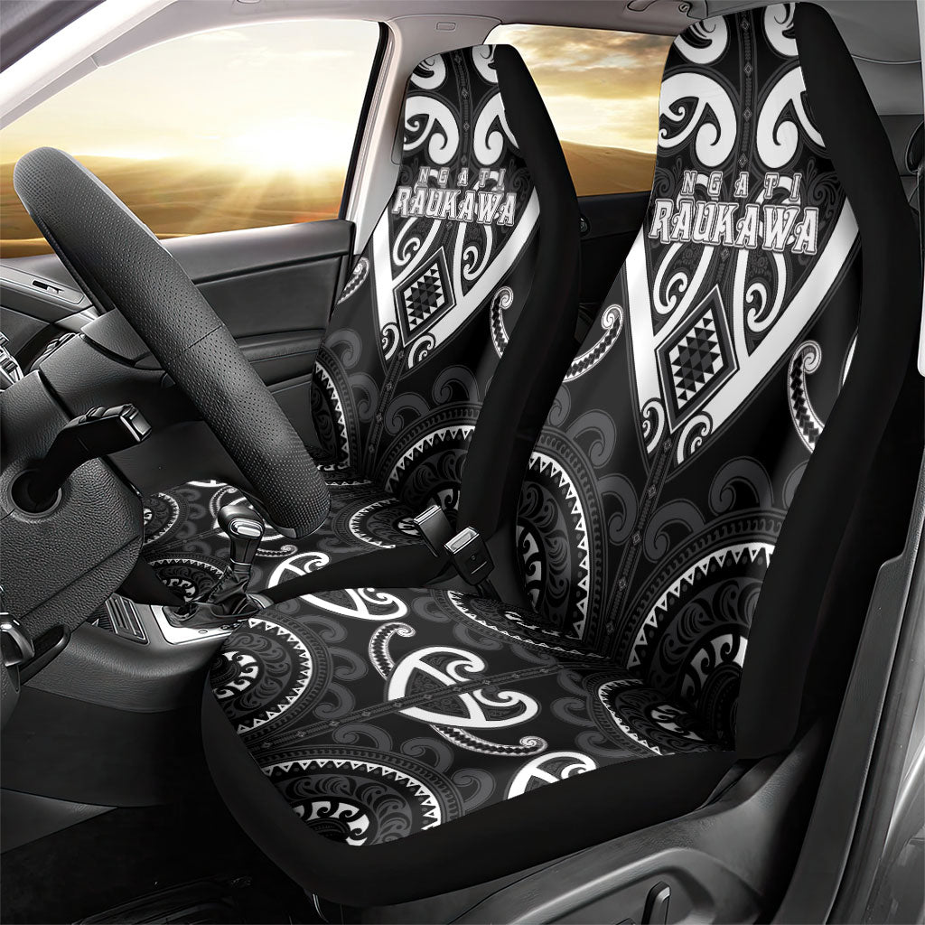 Aotearoa Ngati Raukawa Car Seat Cover Maori Tribal Pattern