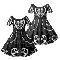 Custom Aotearoa Ngati Raukawa Family Matching Mermaid Dress and Hawaiian Shirt Maori Tribal Pattern