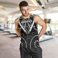 Custom Aotearoa Ngati Raukawa Men Tank Top Maori Tribal Pattern