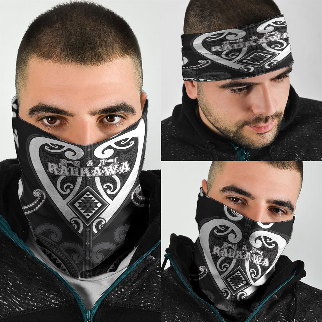 Aotearoa Ngati Raukawa Neck Gaiter Maori Tribal Pattern