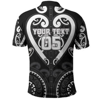 Custom Aotearoa Ngati Raukawa Polo Shirt Maori Tribal Pattern