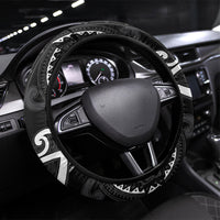 Aotearoa Ngati Raukawa Steering Wheel Cover Maori Tribal Pattern
