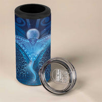 Polynesia Manta Ray 4 in 1 Can Cooler Tumbler Let's The Sea Set You Free - Polynesian Pride
