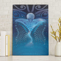 Polynesia Manta Ray Canvas Wall Art Let's The Sea Set You Free - Polynesian Pride