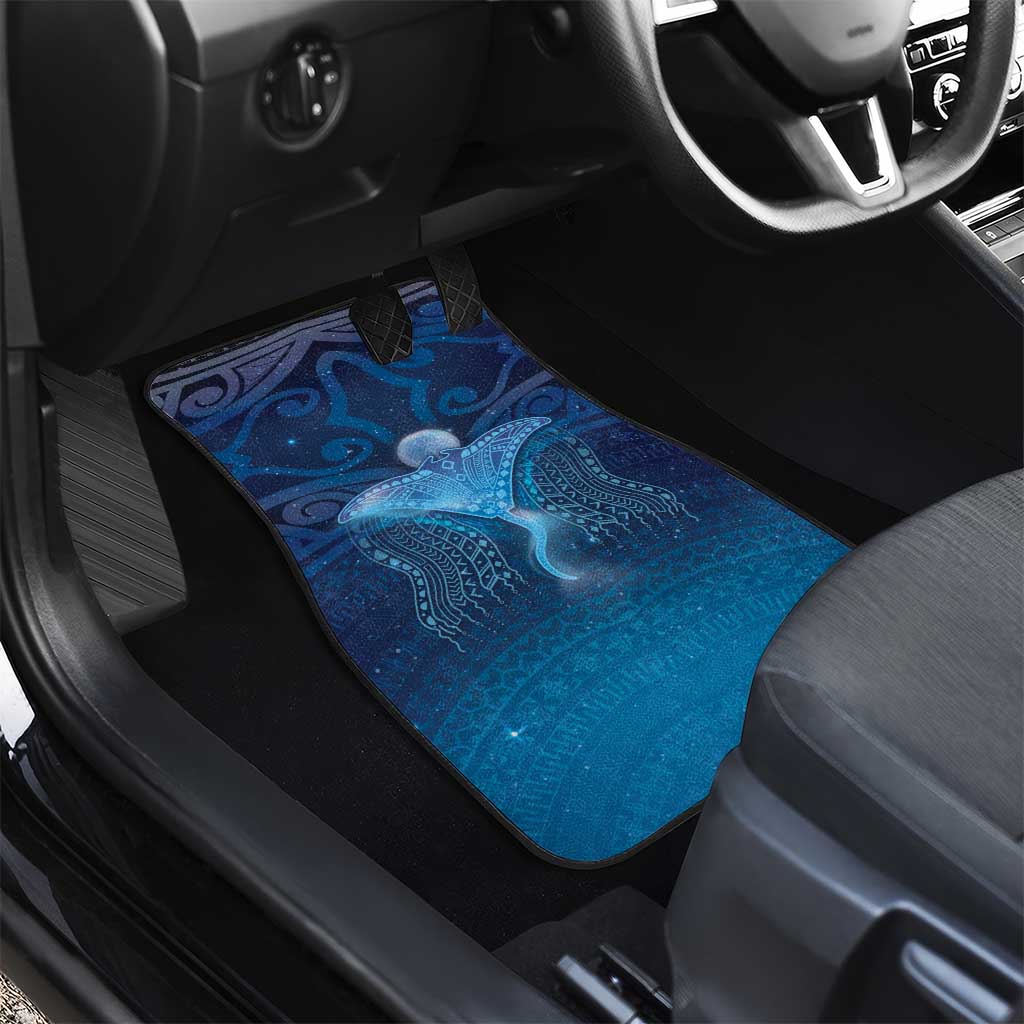 Polynesia Manta Ray Car Mats Let's The Sea Set You Free - Polynesian Pride