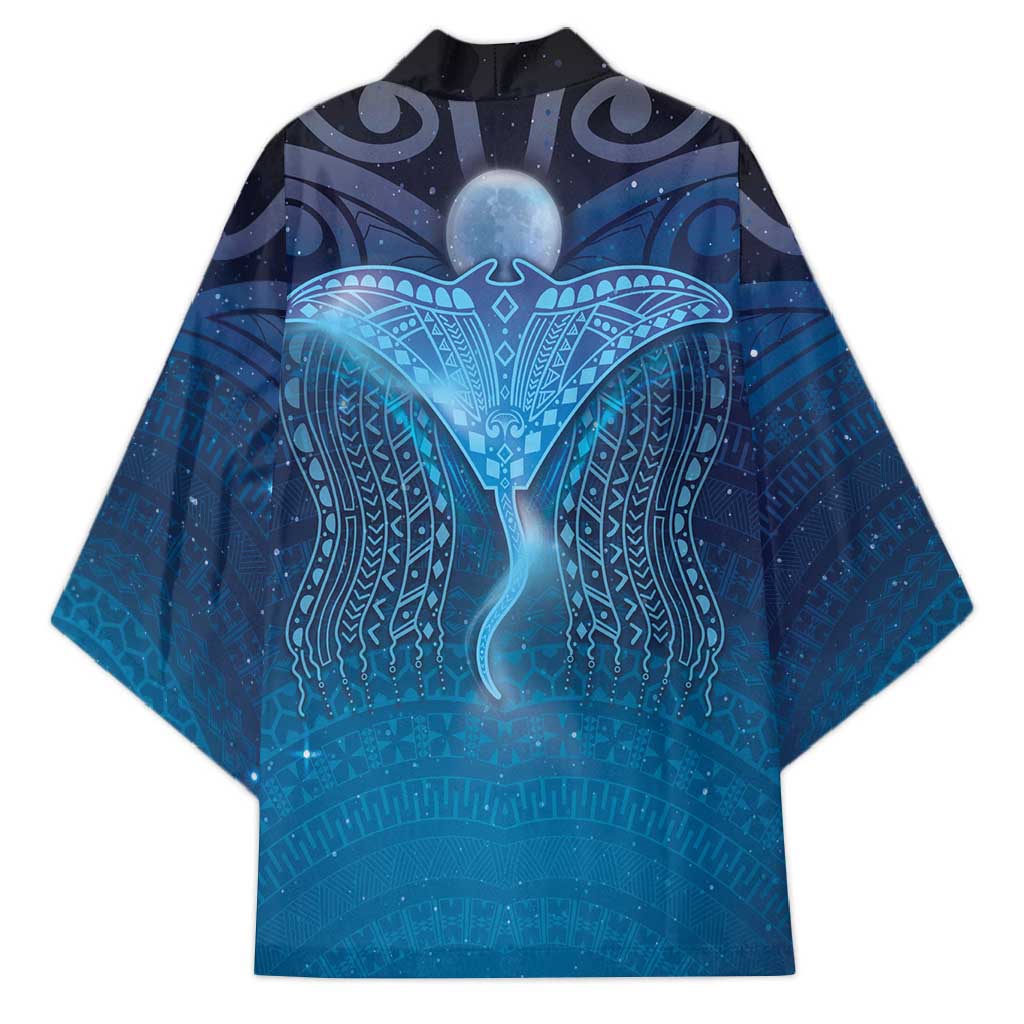 Polynesia Manta Ray Kimono Let's The Sea Set You Free LT05 - Polynesian Pride