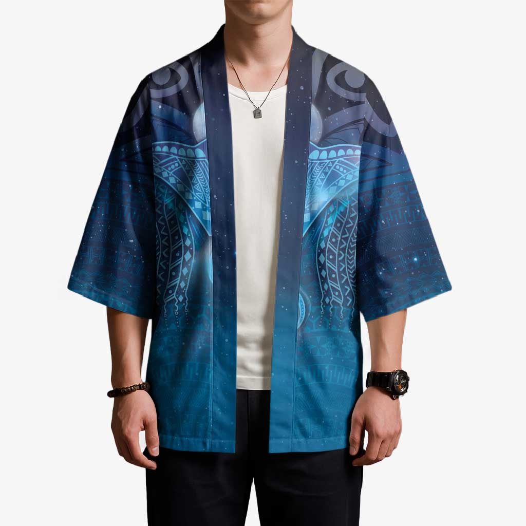 Polynesia Manta Ray Kimono Let's The Sea Set You Free LT05 - Polynesian Pride