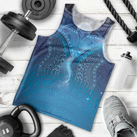 Polynesia Manta Ray Men Tank Top Let's The Sea Set You Free - Polynesian Pride
