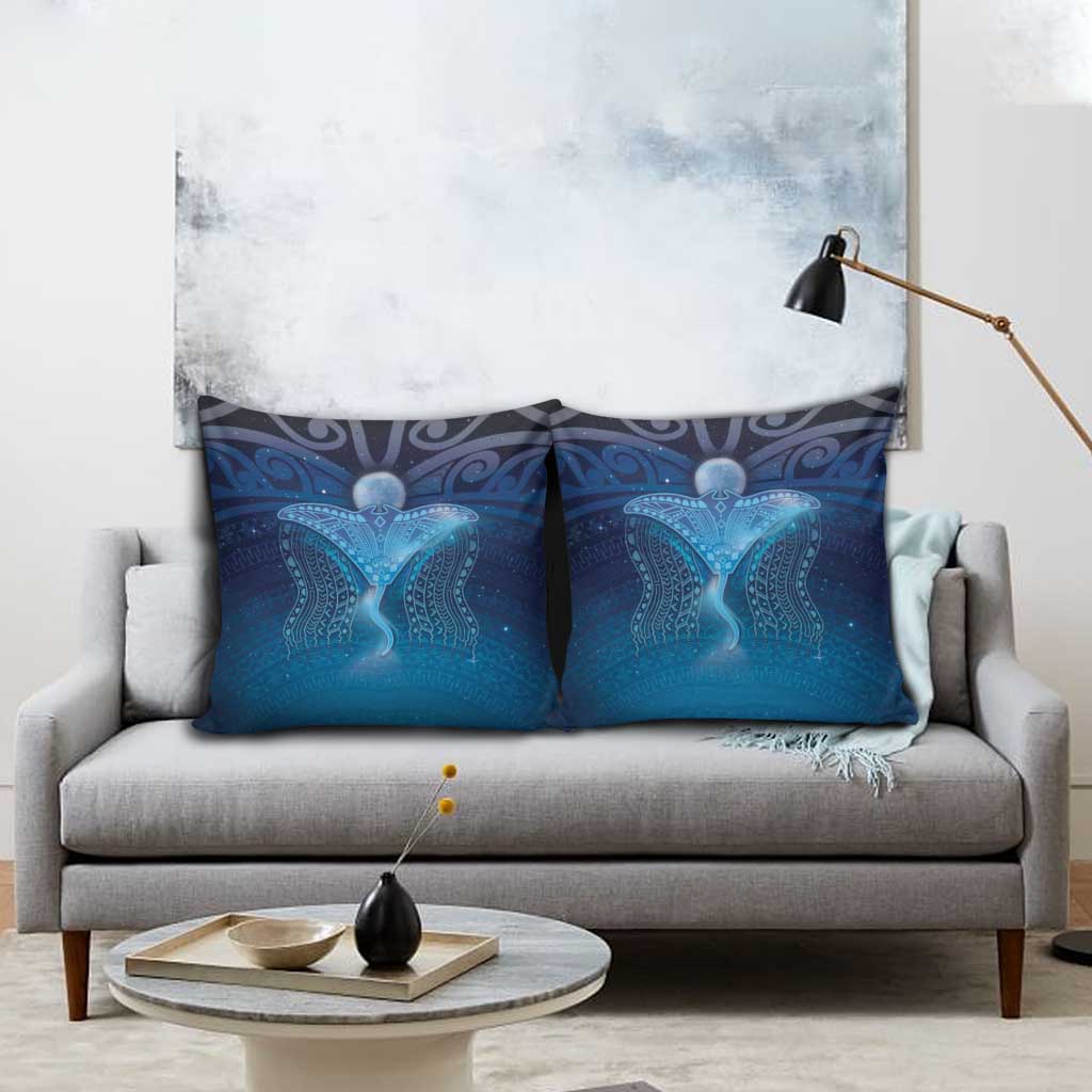 Polynesia Manta Ray Pillow Cover Let's The Sea Set You Free - Polynesian Pride