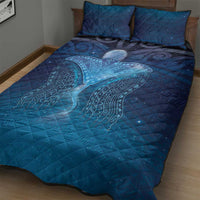 Polynesia Manta Ray Quilt Bed Set Let's The Sea Set You Free - Polynesian Pride