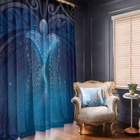 Polynesia Manta Ray Window Curtain Let's The Sea Set You Free LT05 - Polynesian Pride