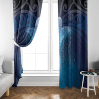 Polynesia Manta Ray Window Curtain Let's The Sea Set You Free LT05 - Polynesian Pride