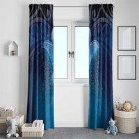 Polynesia Manta Ray Window Curtain Let's The Sea Set You Free LT05 - Polynesian Pride