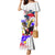 Filipino American History Month Mermaid Dress The Eight-Rayed Sun Flags With Bald Eagle LT05 Women White - Polynesian Pride