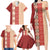 Papua New Guinea Family Matching Long Sleeve Bodycon Dress and Hawaiian Shirt Oro Tapa Pattern