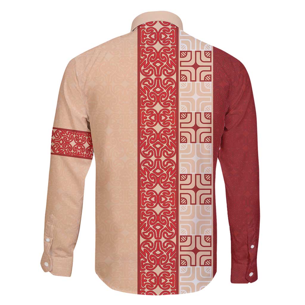 Papua New Guinea Family Matching Mermaid Dress and Hawaiian Shirt Oro Tapa Pattern