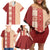 Papua New Guinea Family Matching Off Shoulder Short Dress and Hawaiian Shirt Oro Tapa Pattern