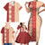 Papua New Guinea Family Matching Short Sleeve Bodycon Dress and Hawaiian Shirt Oro Tapa Pattern