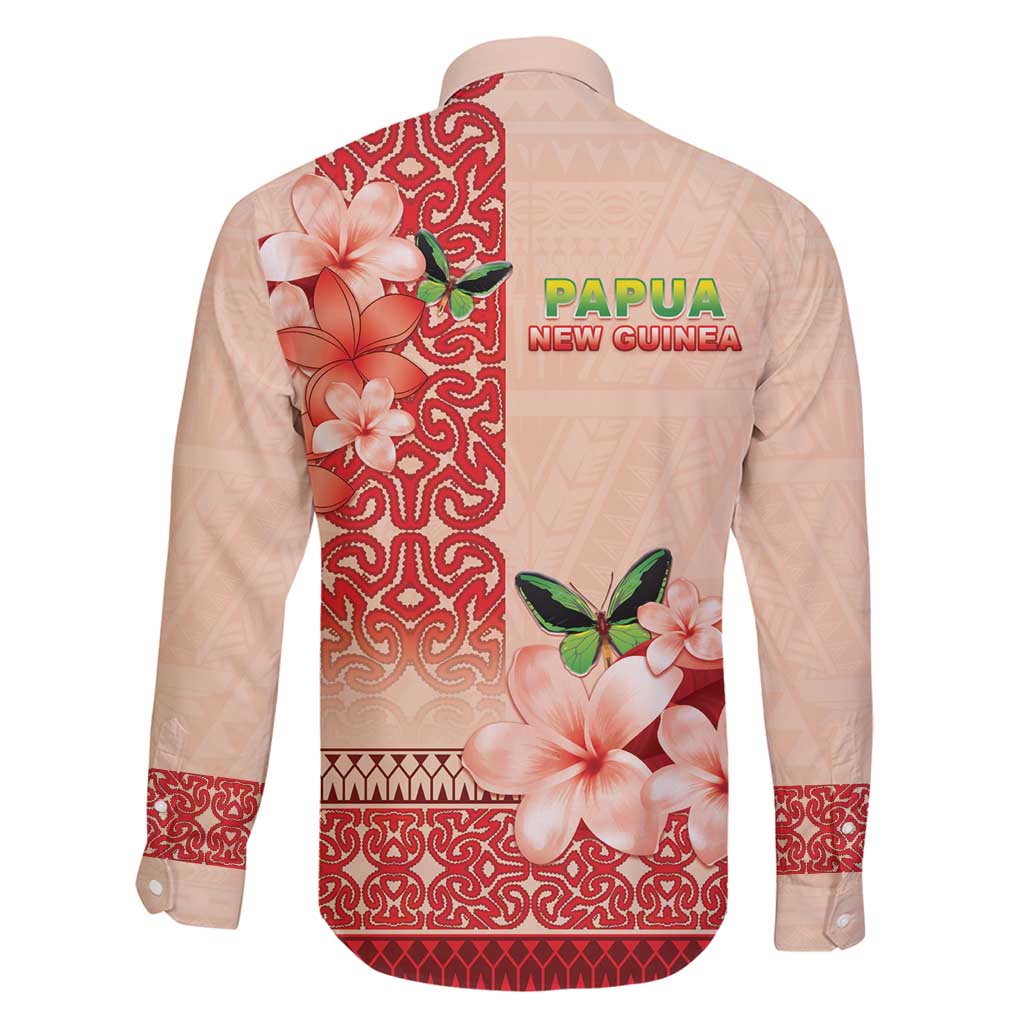 Papua New Guinea Oro Province Family Matching Tank Maxi Dress and Hawaiian Shirt Oro Birdwing Butterfly