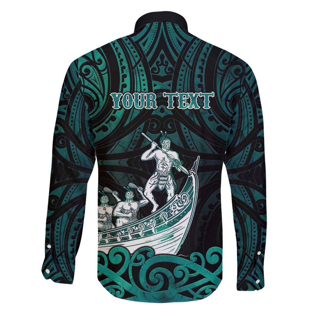Personalised New Zealand Waka Racing Family Matching Summer Maxi Dress and Hawaiian Shirt Maori Warriors LT05 - Polynesian Pride