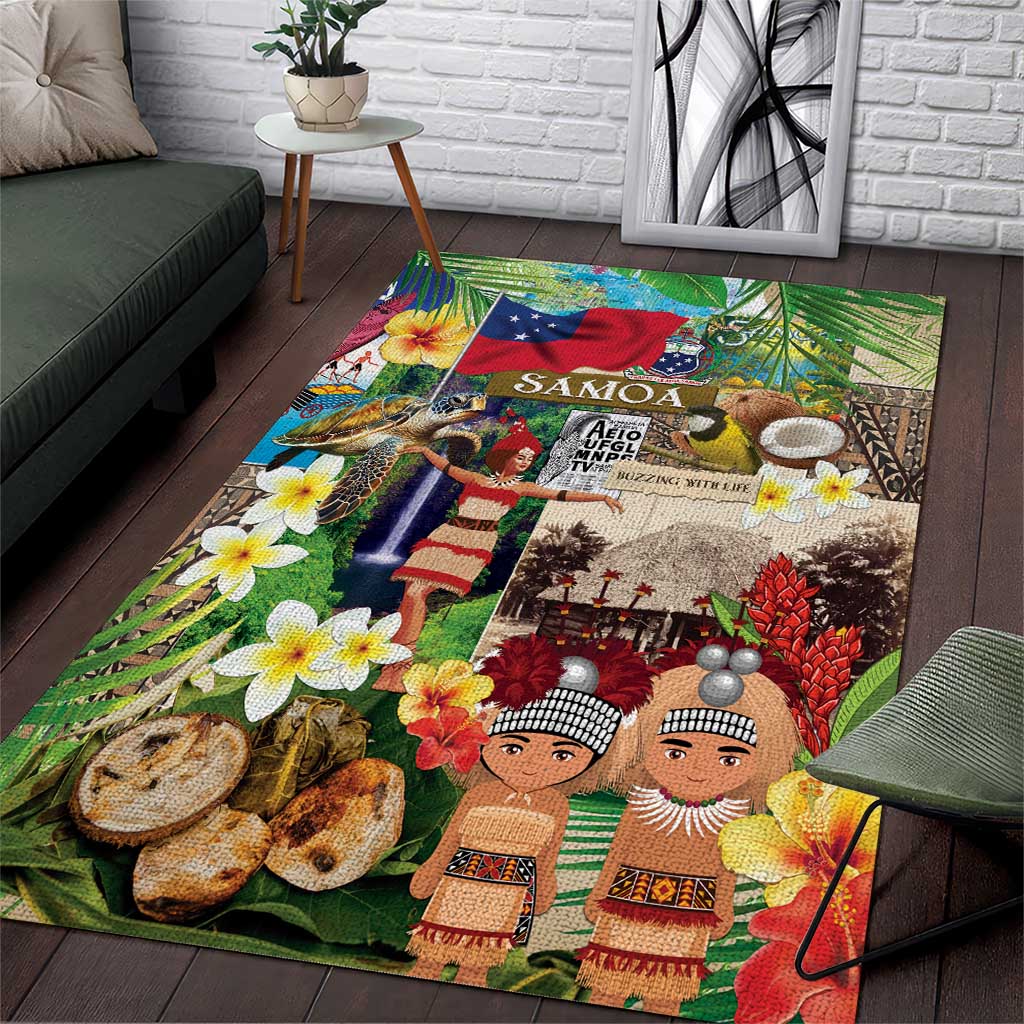 Samoa Culture Area Rug Embracing The Spirit