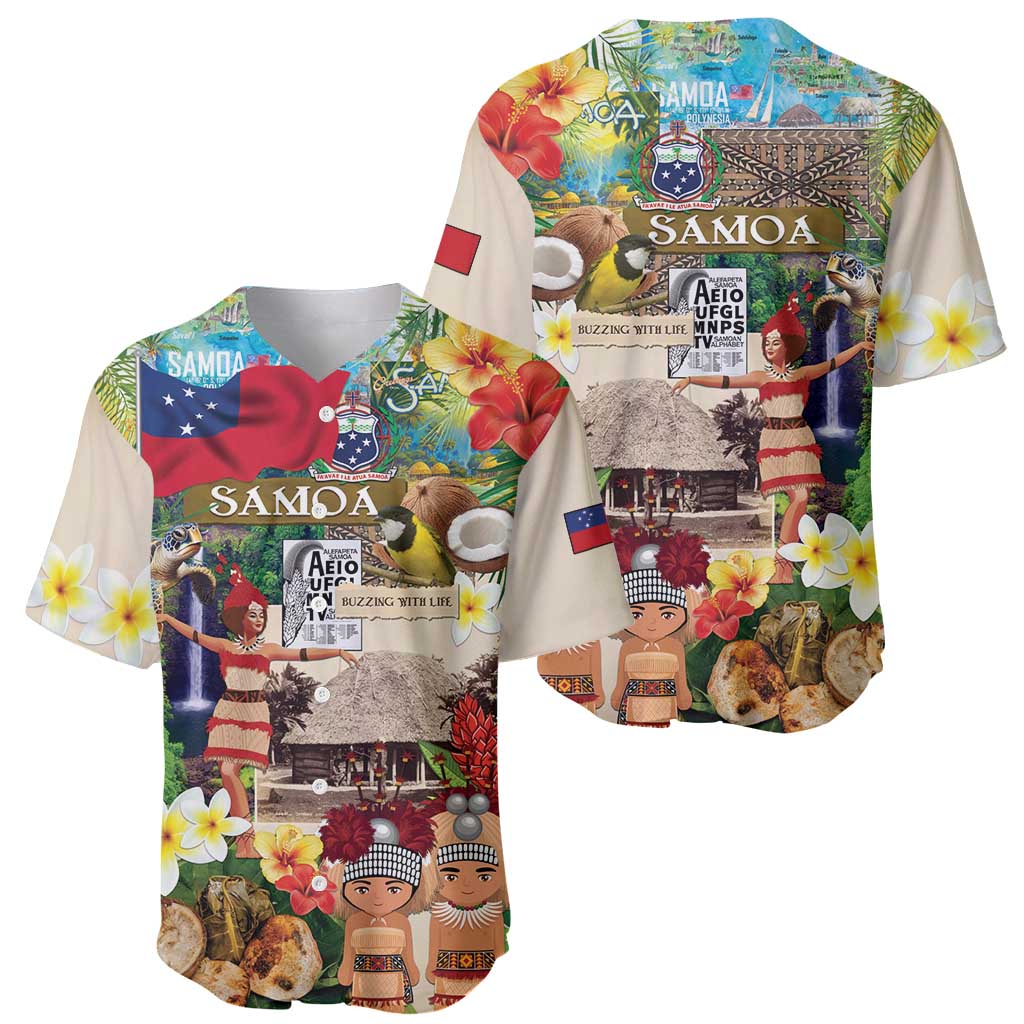 Samoa Culture Baseball Jersey Embracing The Spirit