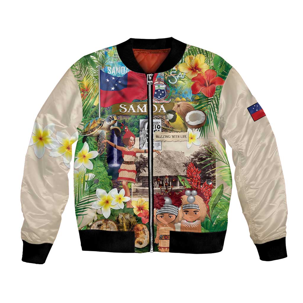 Samoa Culture Bomber Jacket Embracing The Spirit
