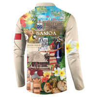 Samoa Culture Button Sweatshirt Embracing The Spirit