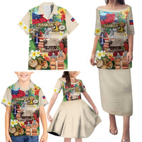 Samoa Culture Family Matching Puletasi and Hawaiian Shirt Embracing The Spirit