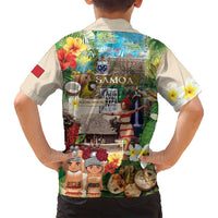 Samoa Culture Family Matching Summer Maxi Dress and Hawaiian Shirt Embracing The Spirit