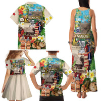 Samoa Culture Family Matching Tank Maxi Dress and Hawaiian Shirt Embracing The Spirit