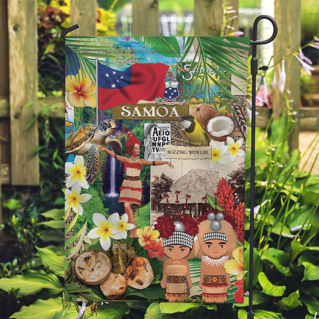Samoa Culture Garden Flag Embracing The Spirit