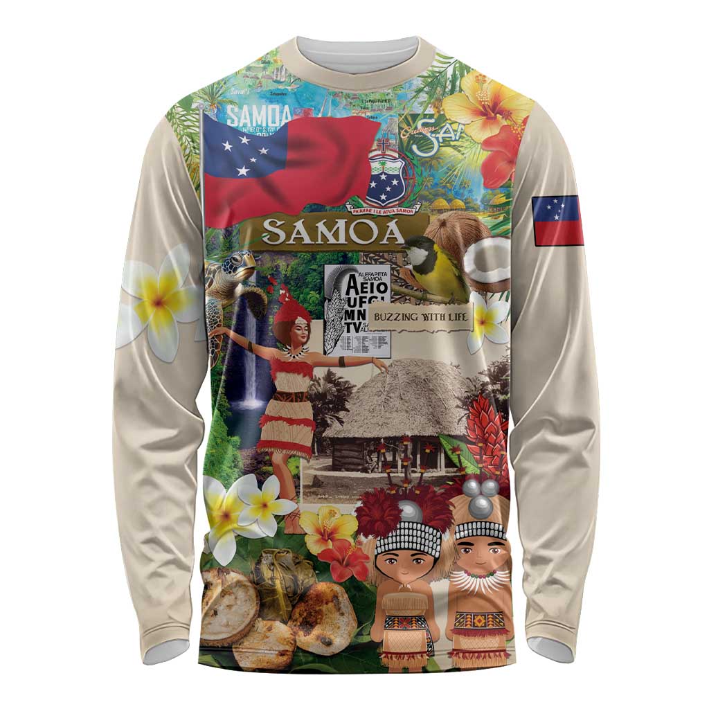 Samoa Culture Long Sleeve Shirt Embracing The Spirit