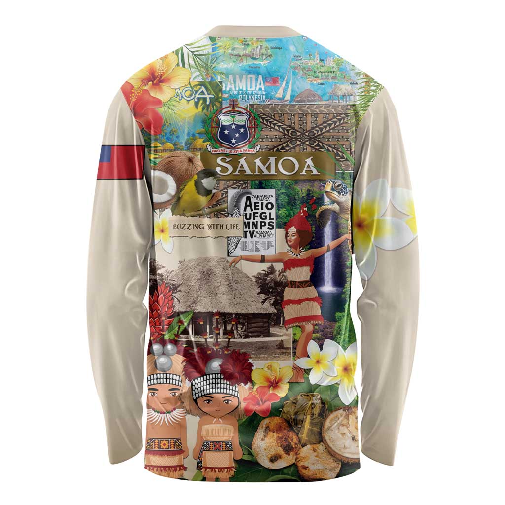 Samoa Culture Long Sleeve Shirt Embracing The Spirit