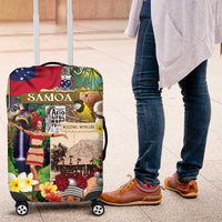 Samoa Culture Luggage Cover Embracing The Spirit