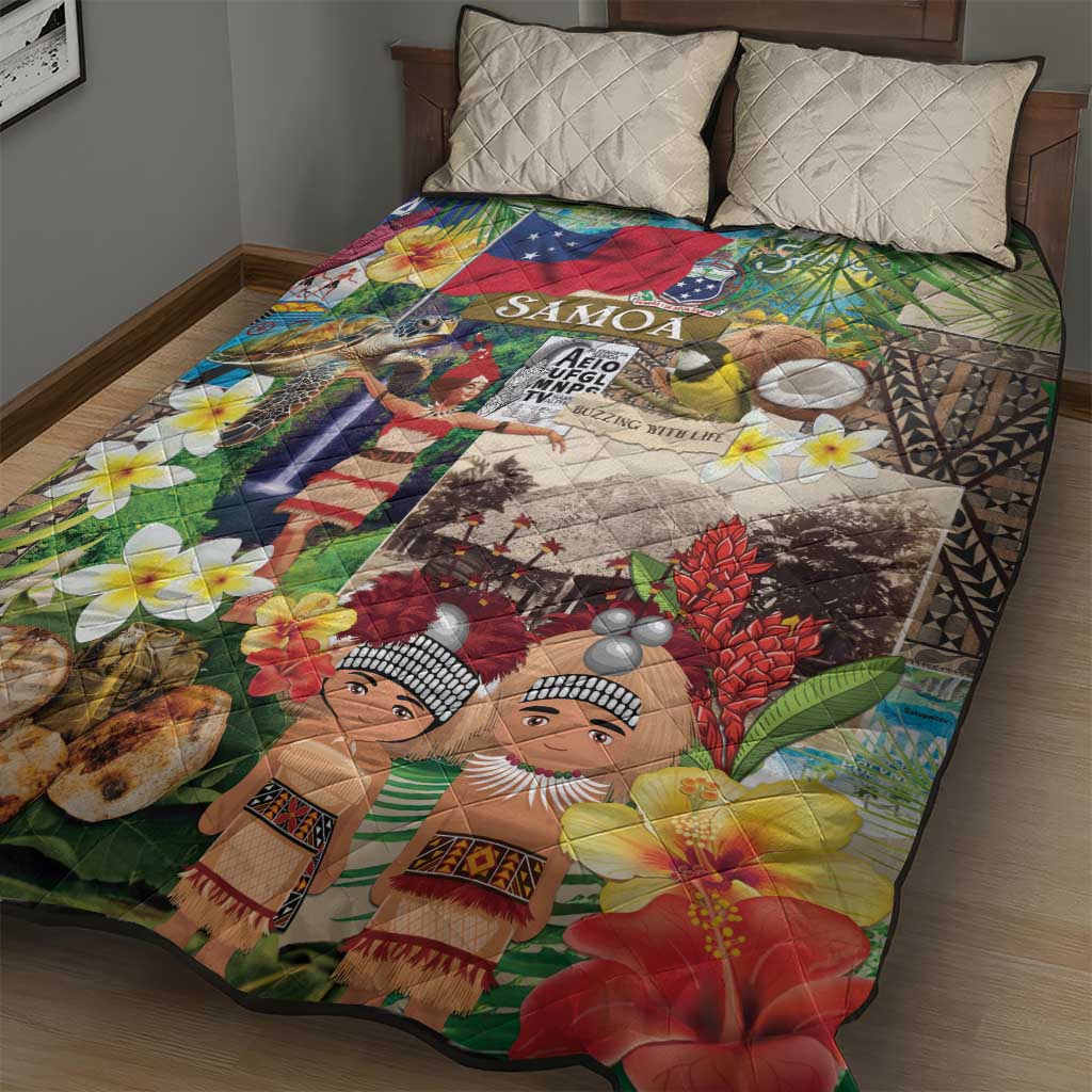 Samoa Culture Quilt Bed Set Embracing The Spirit