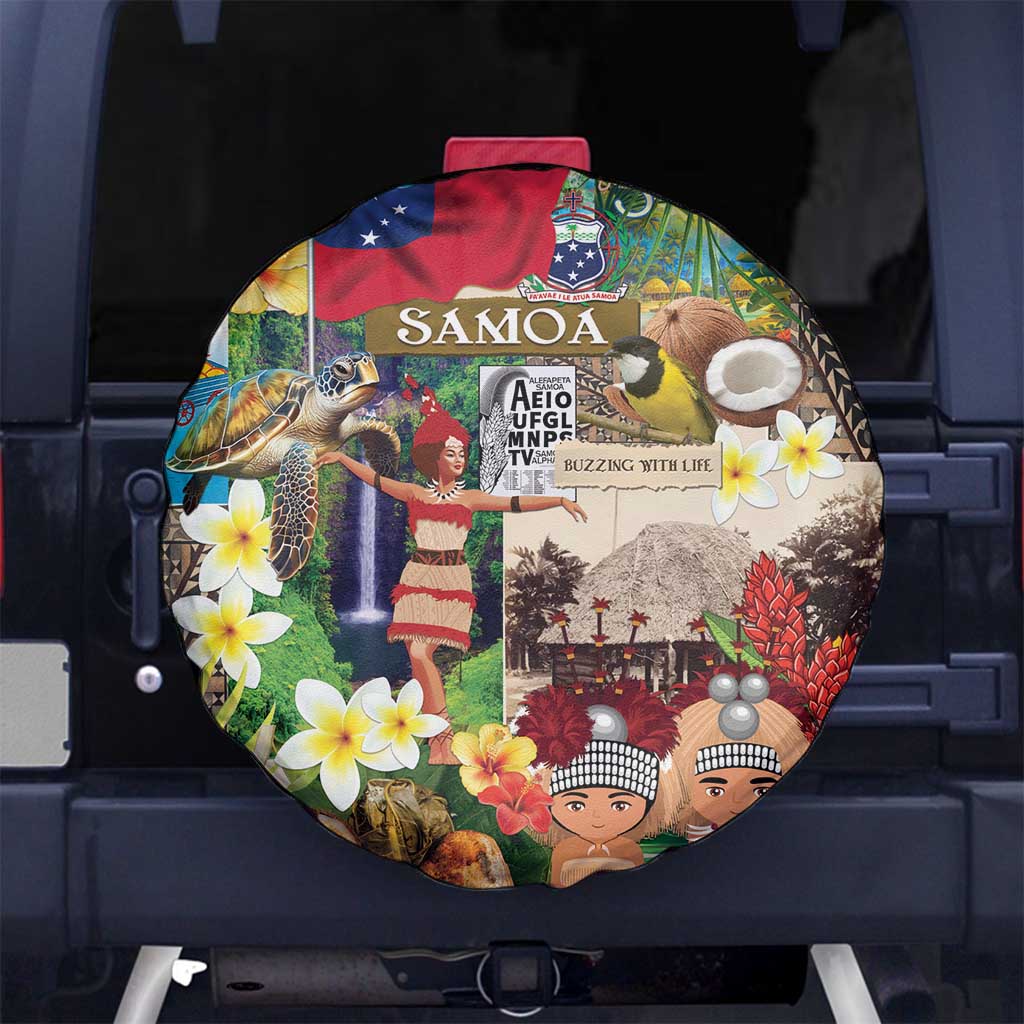 Samoa Culture Spare Tire Cover Embracing The Spirit