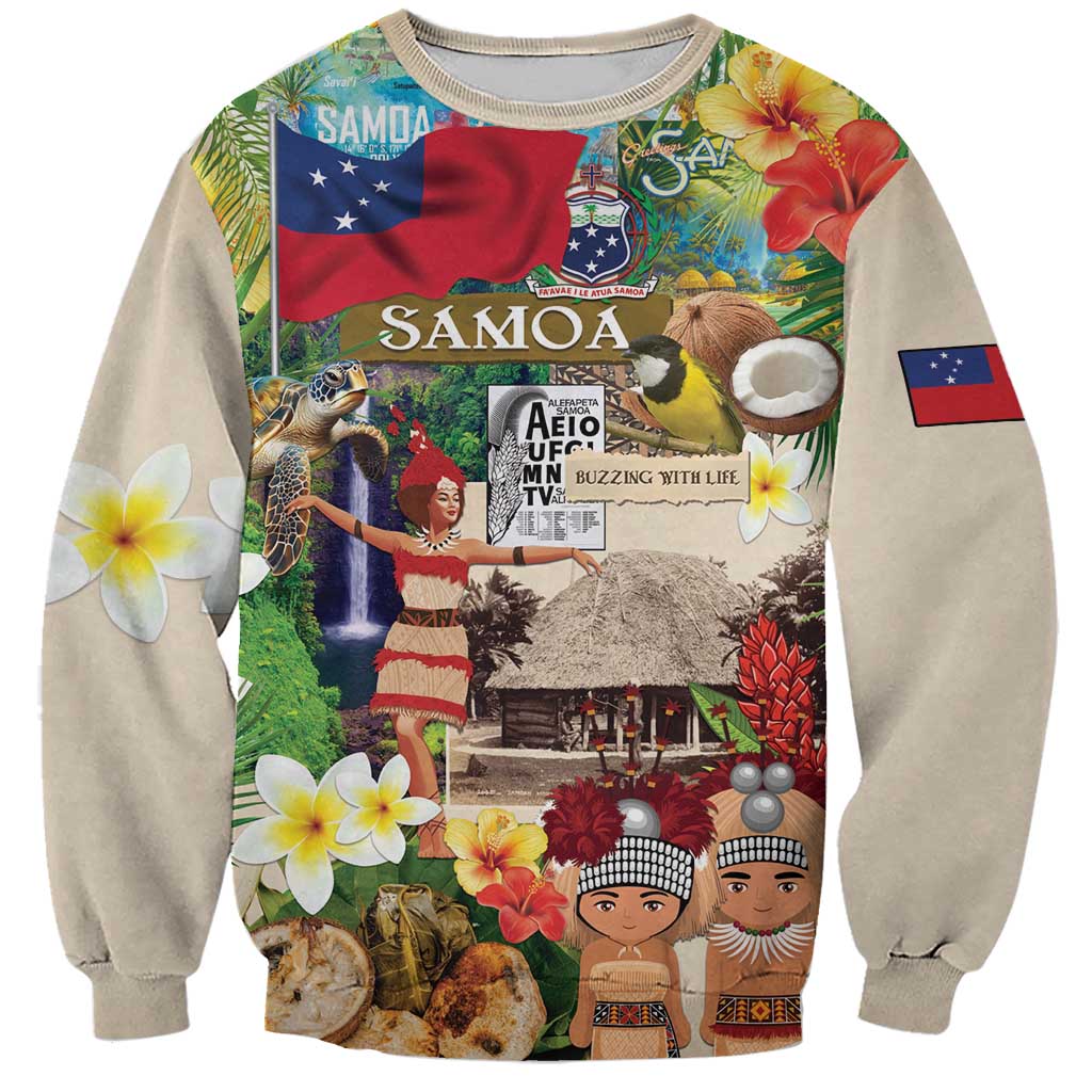 Samoa Culture Sweatshirt Embracing The Spirit