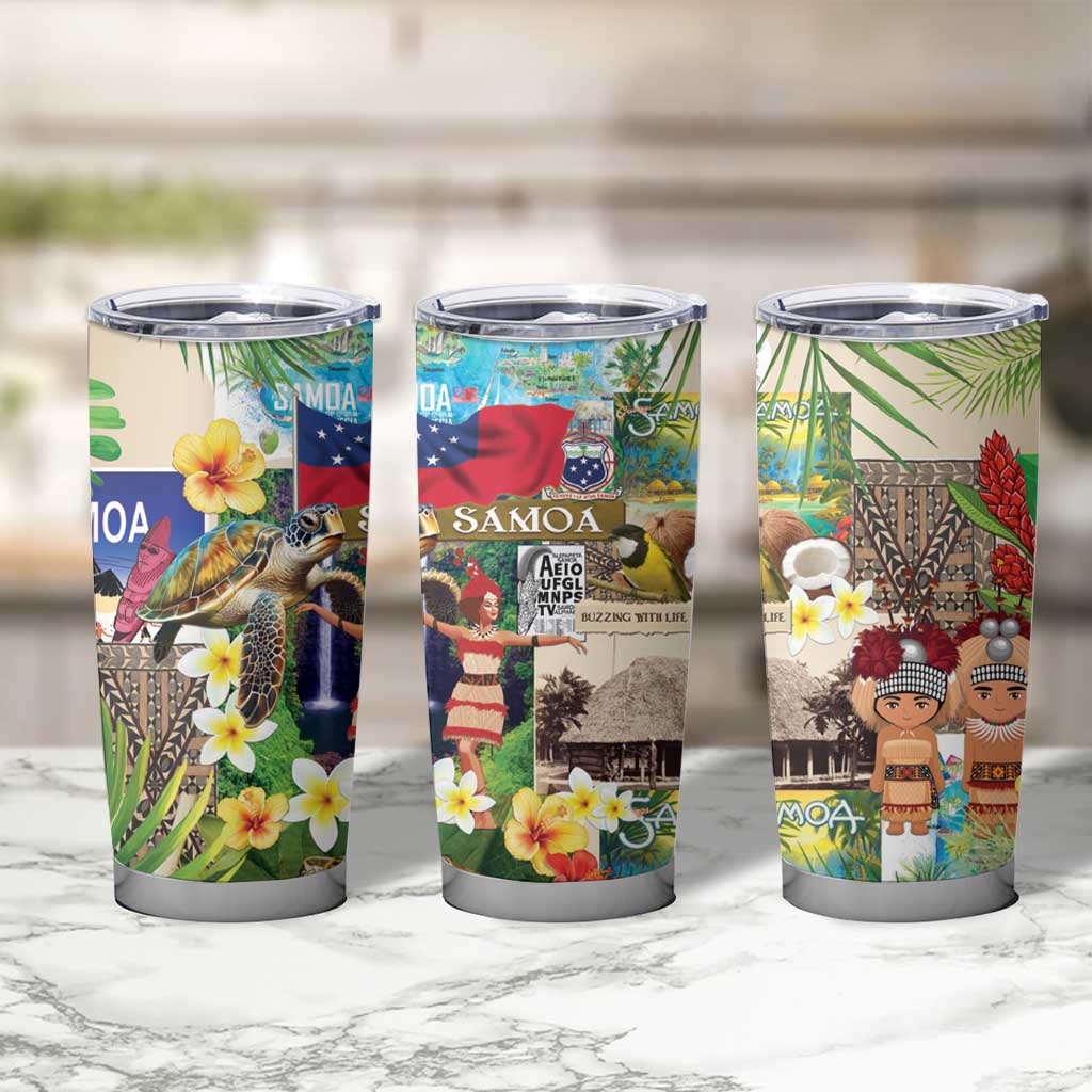 Samoa Culture Tumbler Cup Embracing The Spirit LT05 - Polynesian Pride