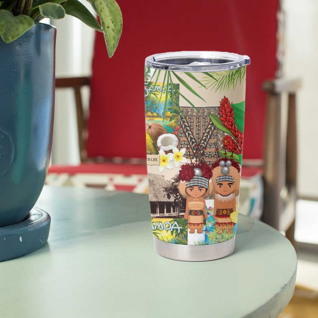Samoa Culture Tumbler Cup Embracing The Spirit LT05 - Polynesian Pride