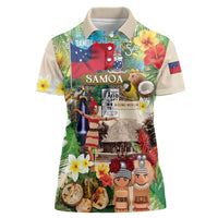 Samoa Culture Women Polo Shirt Embracing The Spirit