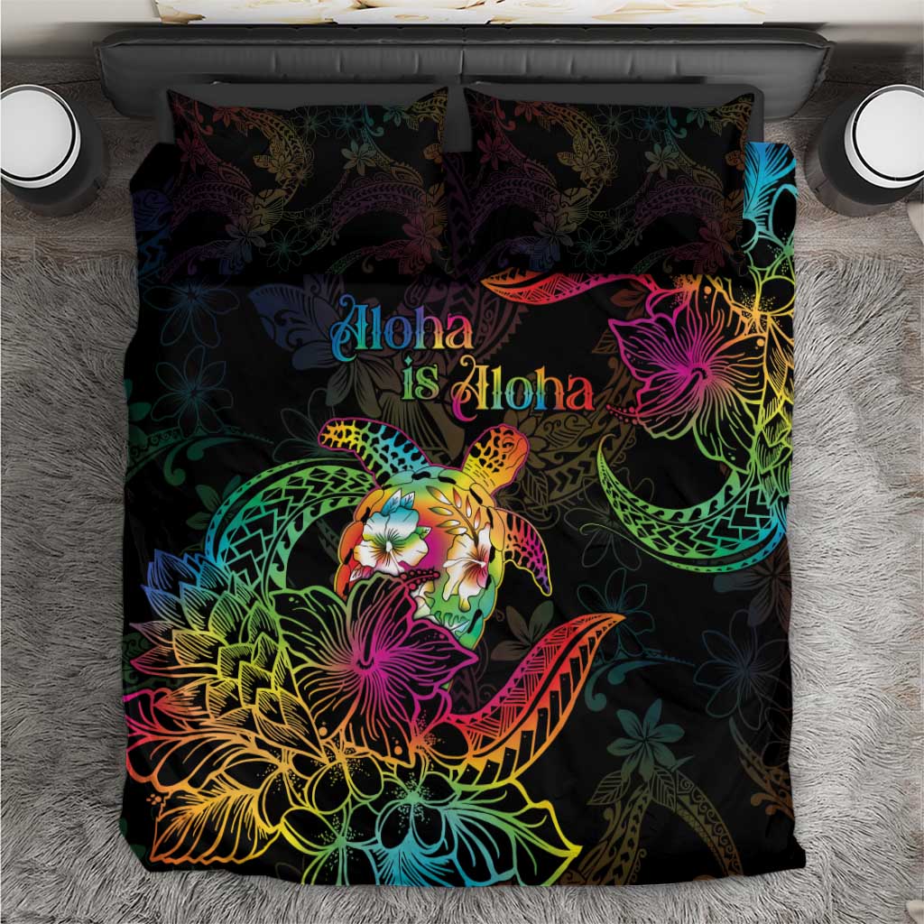 Hawaii Pride Bedding Set Aloha Is Aloha
