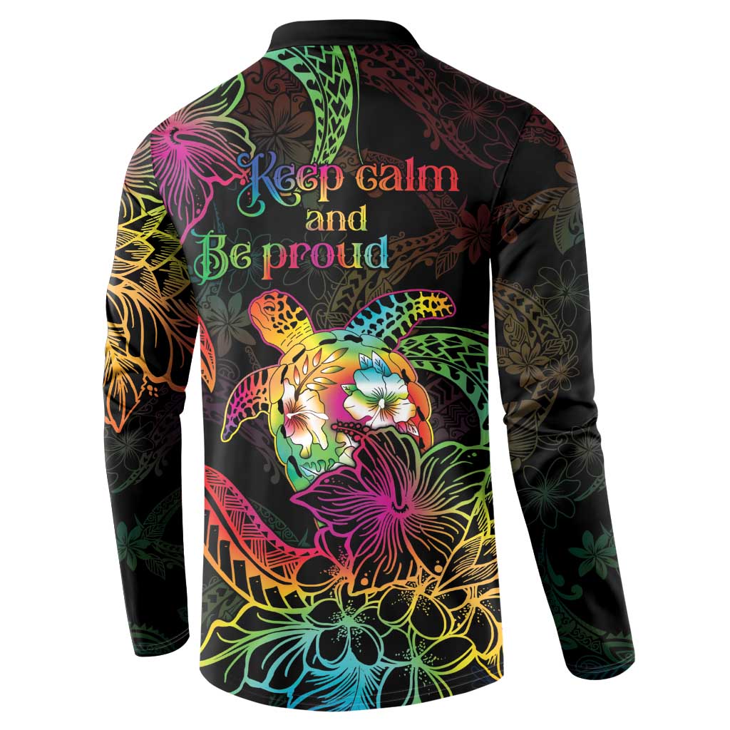 Hawaii Pride Button Sweatshirt Aloha Is Aloha