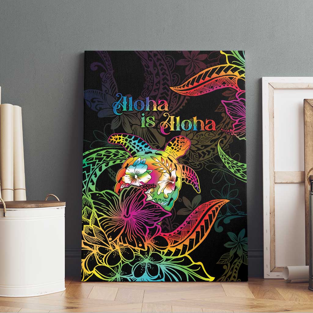 Hawaii Pride Canvas Wall Art Aloha Is Aloha