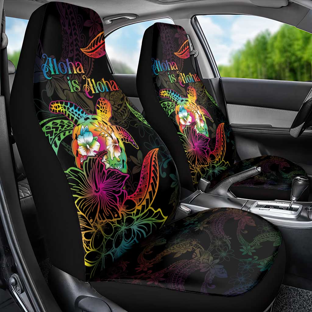 Hawaii Pride Car Seat Cover Aloha Is Aloha