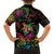 Hawaii Pride Family Matching Off The Shoulder Long Sleeve Dress and Hawaiian Shirt Aloha Is Aloha
