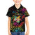 Hawaii Pride Family Matching Off The Shoulder Long Sleeve Dress and Hawaiian Shirt Aloha Is Aloha